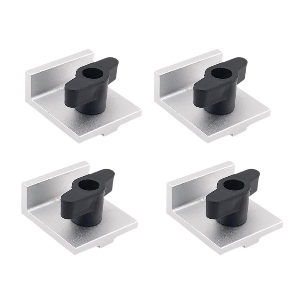 4x T Track Inline and Short Stop Kit Low Profile Multifunctional Universal T