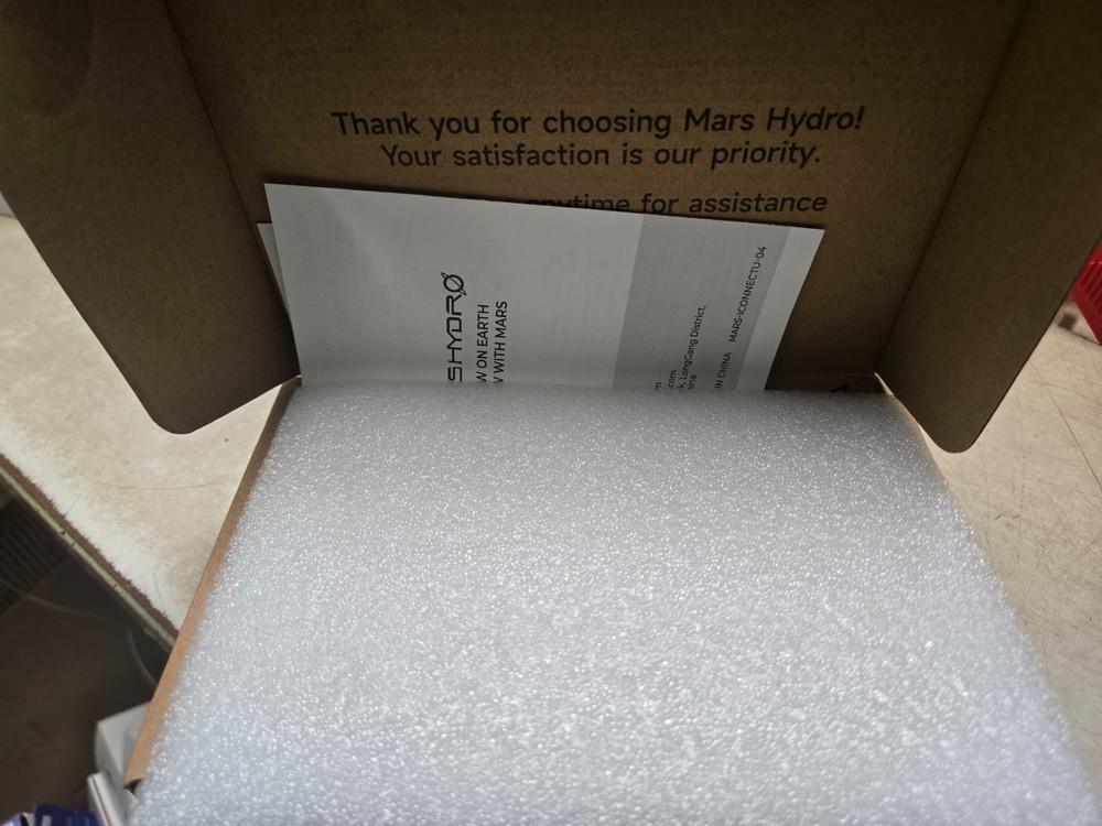 Mars Hydro Temp Humidity Light Sensor MH-sensor-TH3in1 NOB