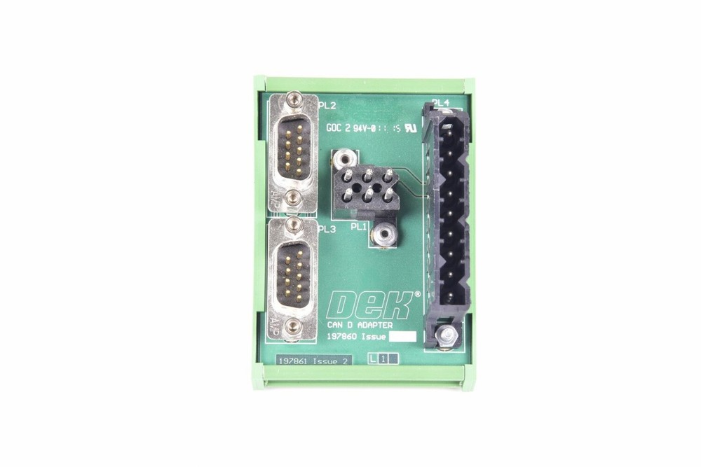 ASM/DEK 197860, 197861 ISSUE 2, CAN D adapter
