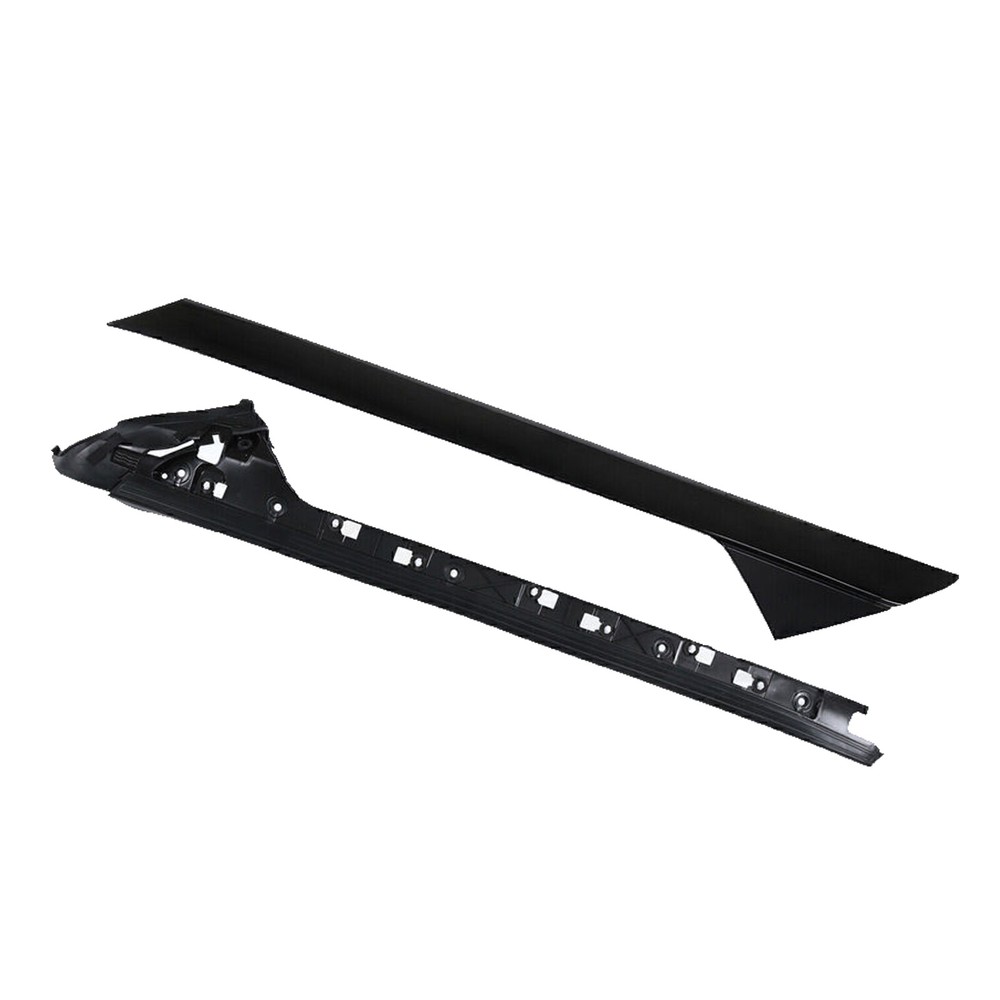 Pair Inner & Outer Windshield A Pillar Molding Trim For Ford Explorer 2011-2019