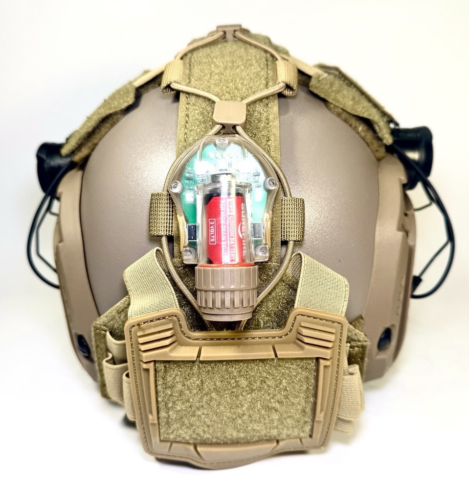 Ops-Core Style Bump Helmet w/ Peltor RangeGuard Ear Pro Setup Tan