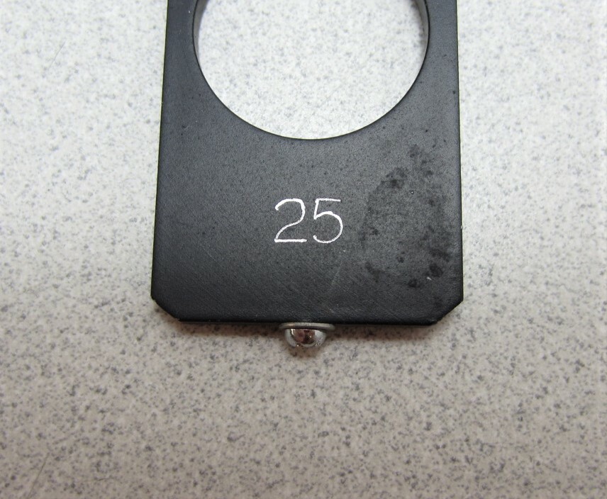 Microscope Slide Filter #25