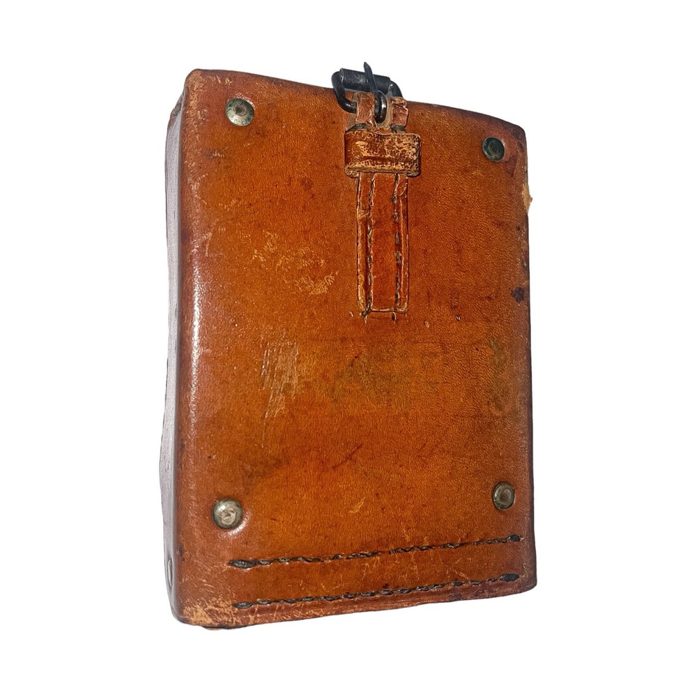 German WW2 1925 Dated Elementprüfer Leather Case