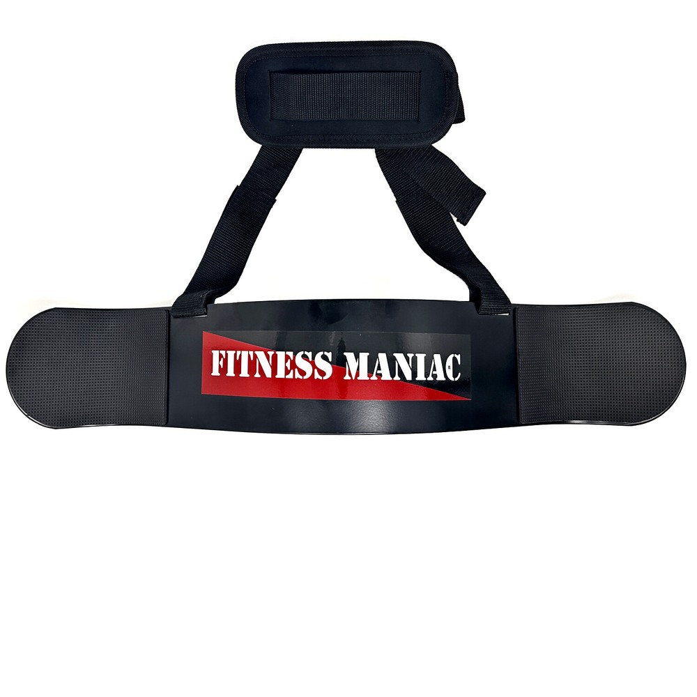 Fitness Arm Isolator Blaster Bar Biceps Triceps Black