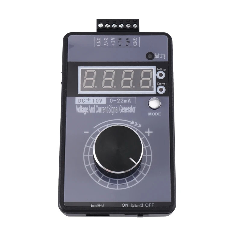 Handheld Positive And Negative Voltage ±0-10V5V Current Signal Generator Process