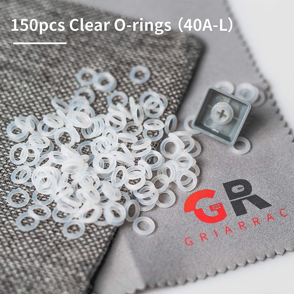 Mechanical Keyboard O Ring Switch Dampener with Keycap Puller Remover Brush A...