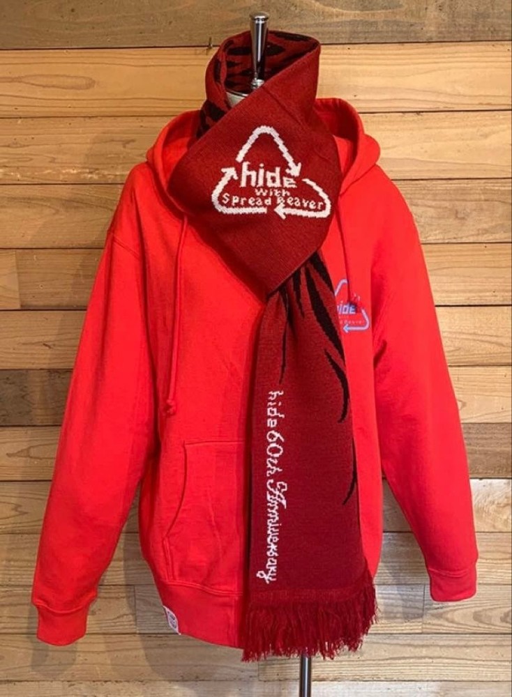 hide OFFICIAL GOODS Insert knit muffler