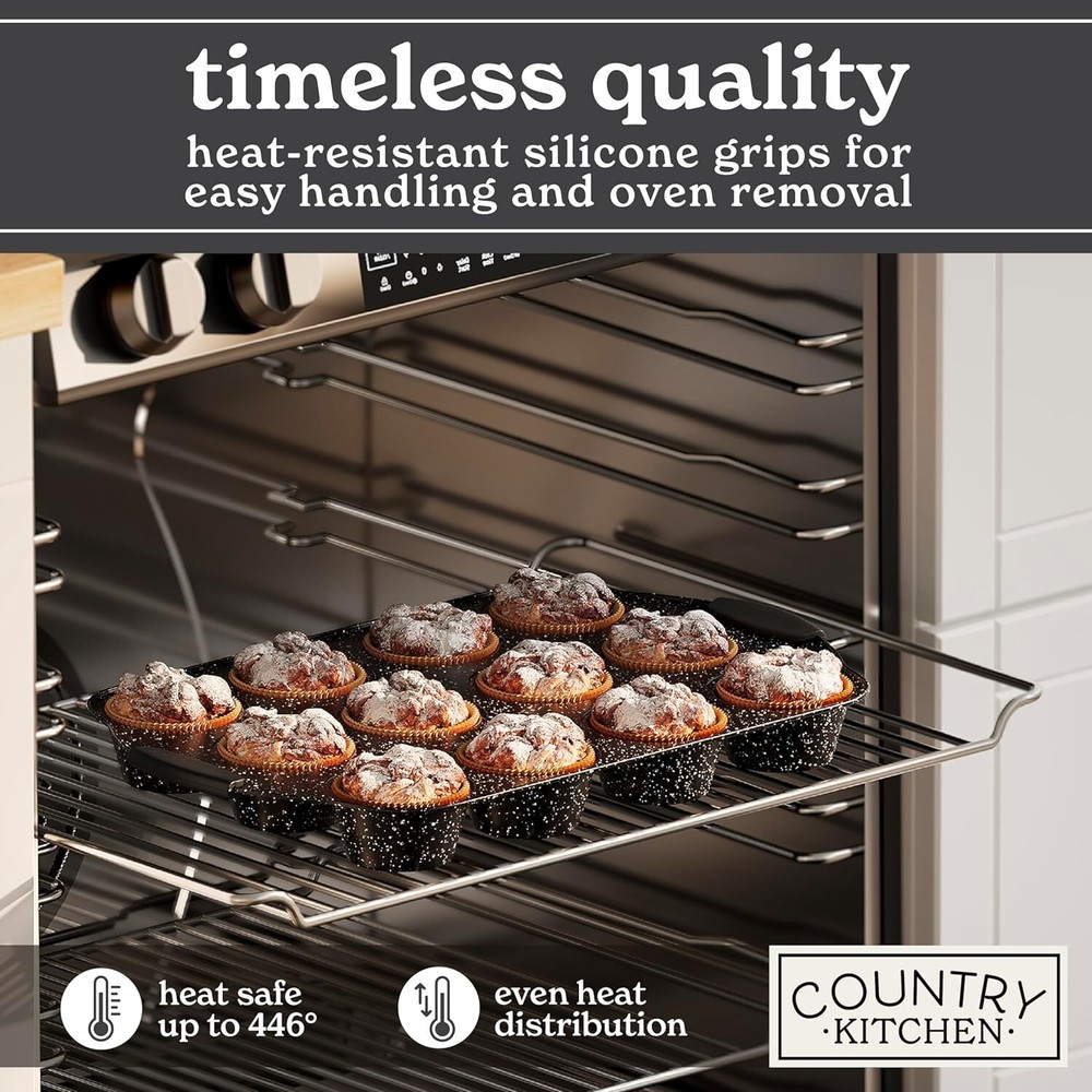 10-Piece Nonstick Baking Set, Stackable & PFOA-Free, for Modern Kitchens