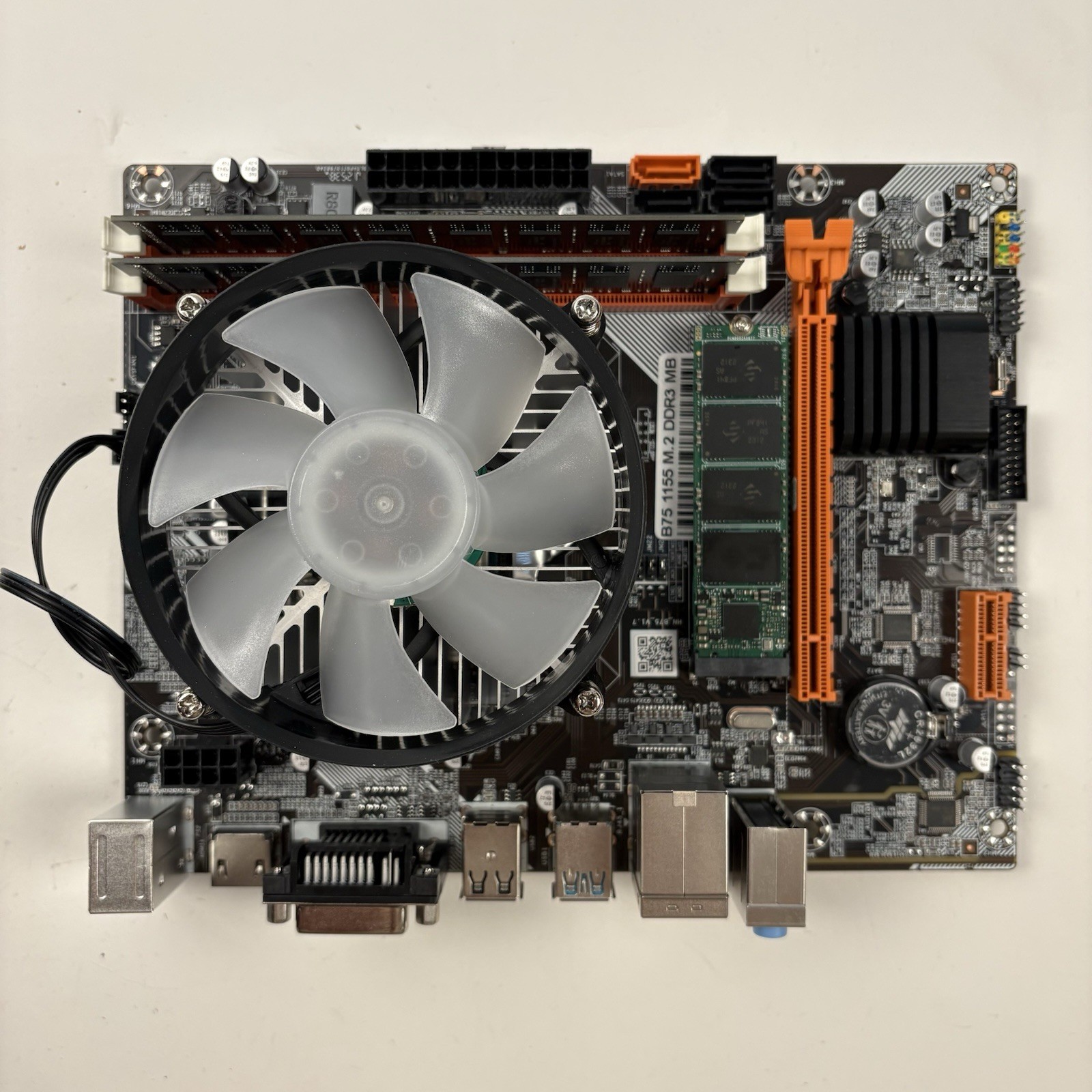 Intel Core i7-3770 Gaming Motherboard CPU RAM SSD Combo 16GB DDR3 256GB Win11