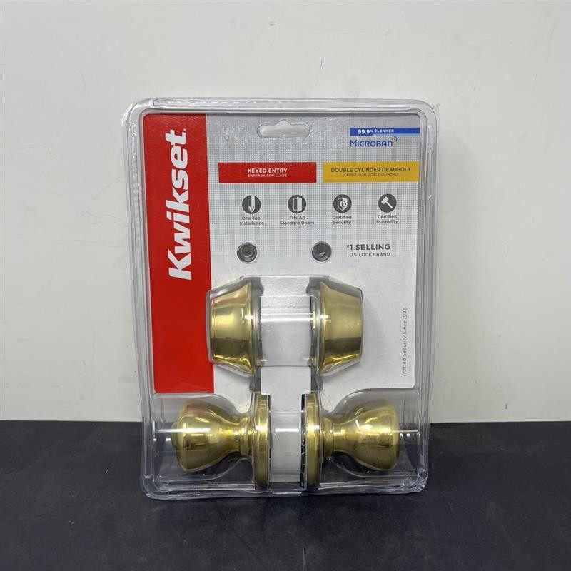 Kwikset 695T 3 CP CODE K6 BBPKG