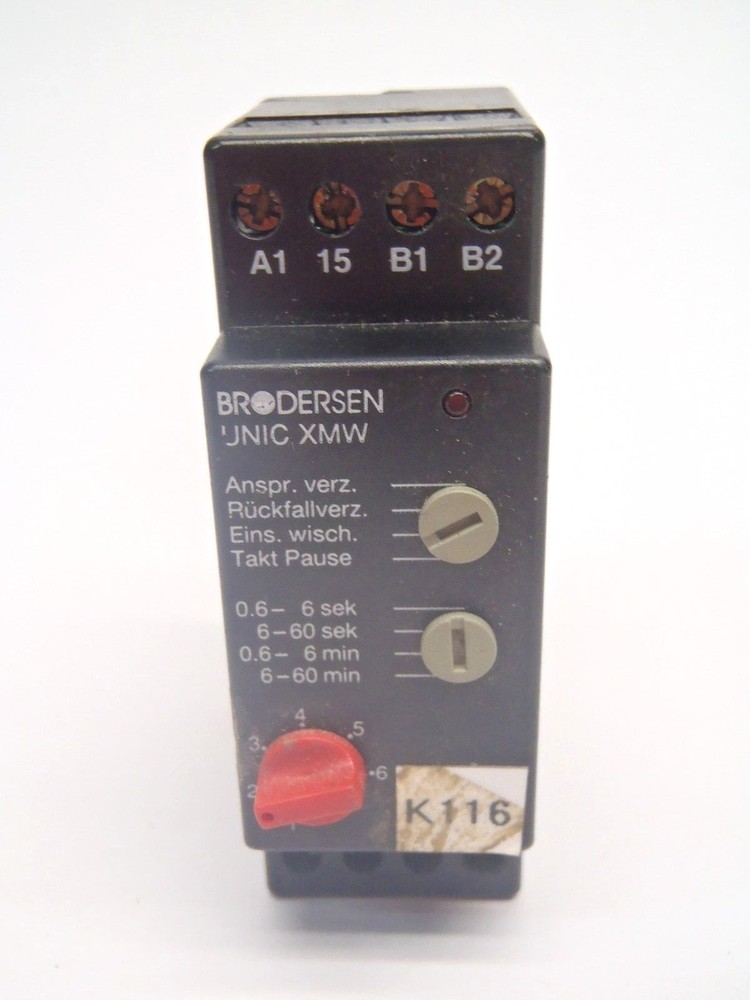Brodersen XMW-D1 Multi-Function Timer Relay UNIC XMW