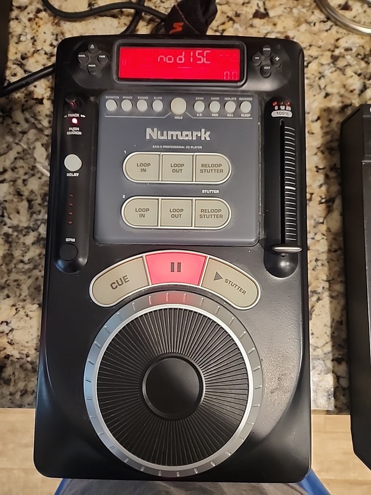 Numark Axis 9 Professional CD Player YOUR DJ COMPACT - Mixer Free Ship