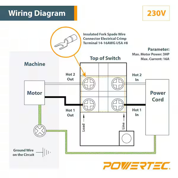 110/220-Volt Paddle Switch Free Ship NEW