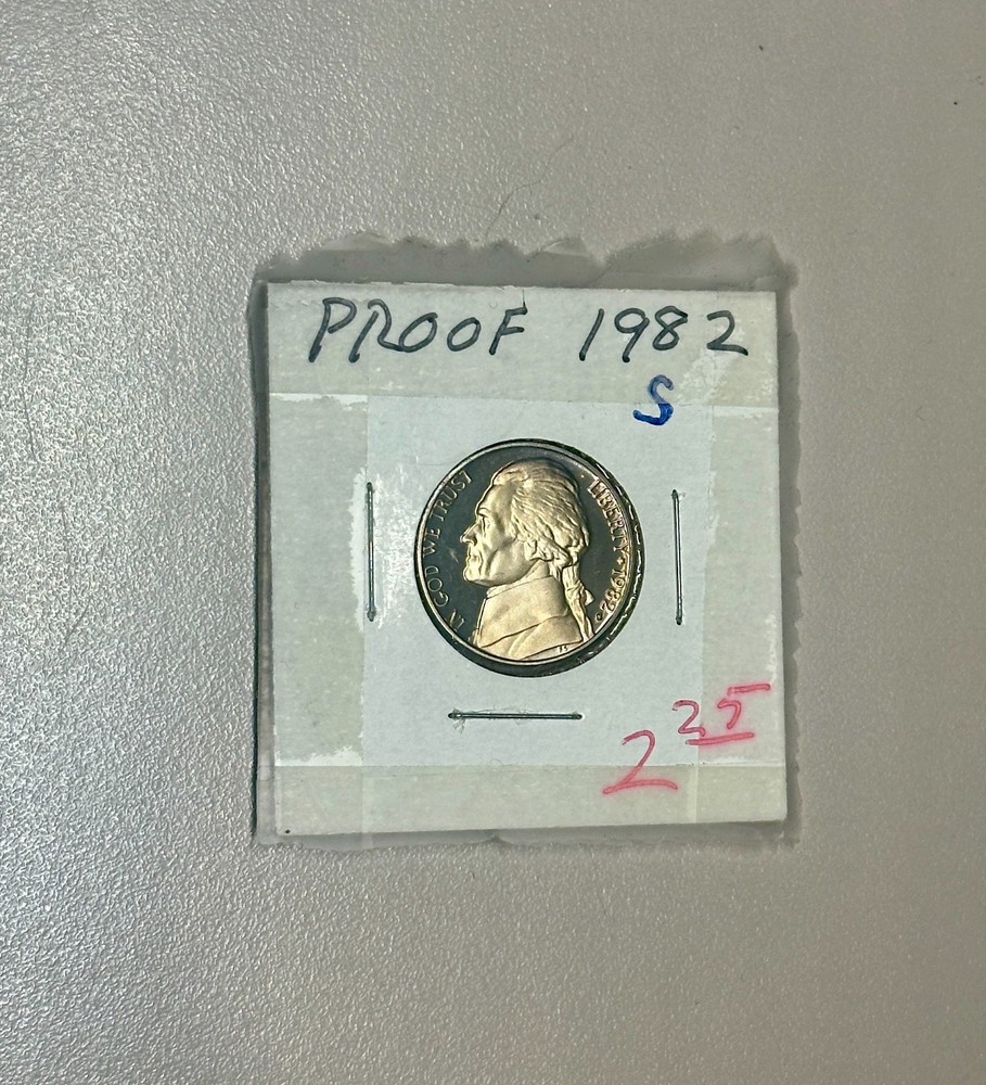 ~~ 1982-S Jefferson Nickel - GEM PROOF ~~