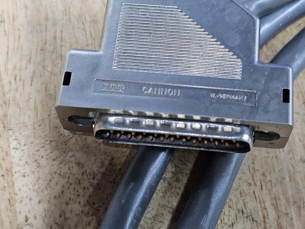 VAN DORN Communication Cable OP398 CABLE CPU PLC Cannon