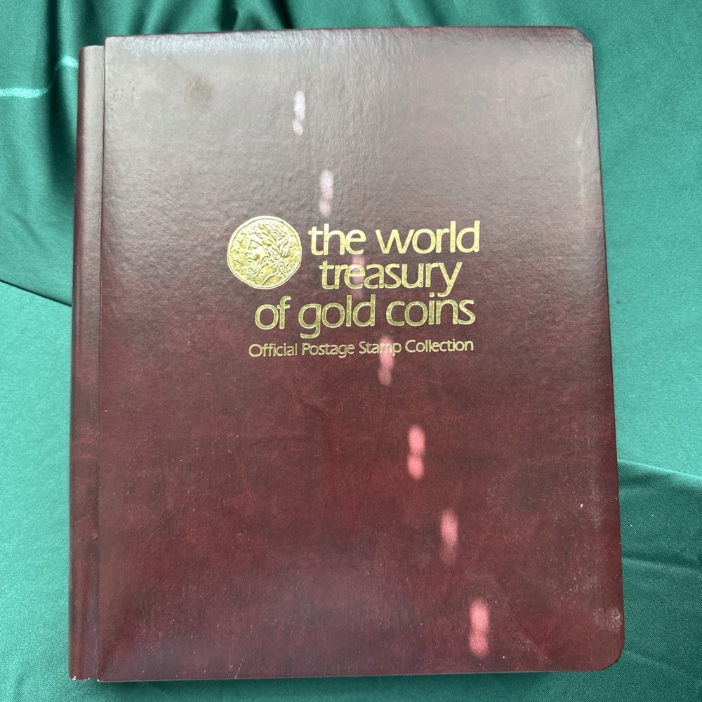 The World Treasury Of Gold Coins Official Postage Stamp Collection
