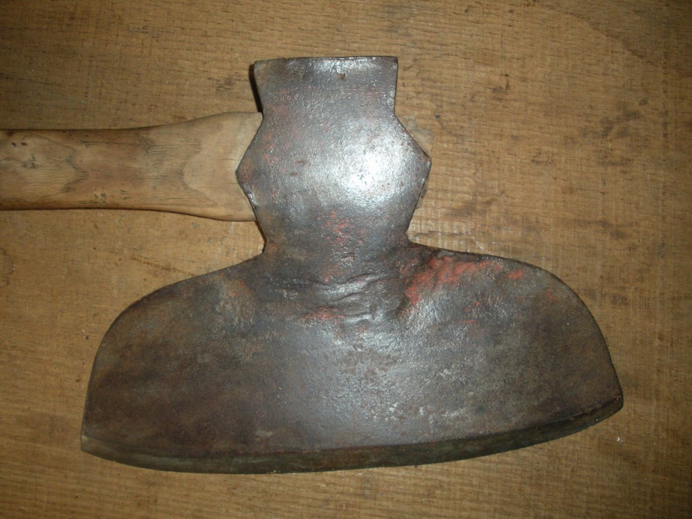 Vintage SIMMONS SUPERIOR Hewing Broad Axe / 12" Bit