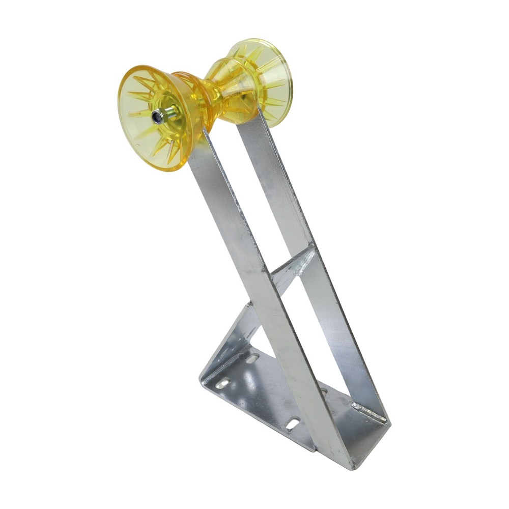 Boat Trailer Galvanized Winch Seat With Roller For Winch Posts With Roller