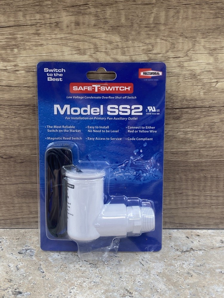 SAFE-T-SWITCH MODEL SS2 Condensate Overflow Shut Off Switch