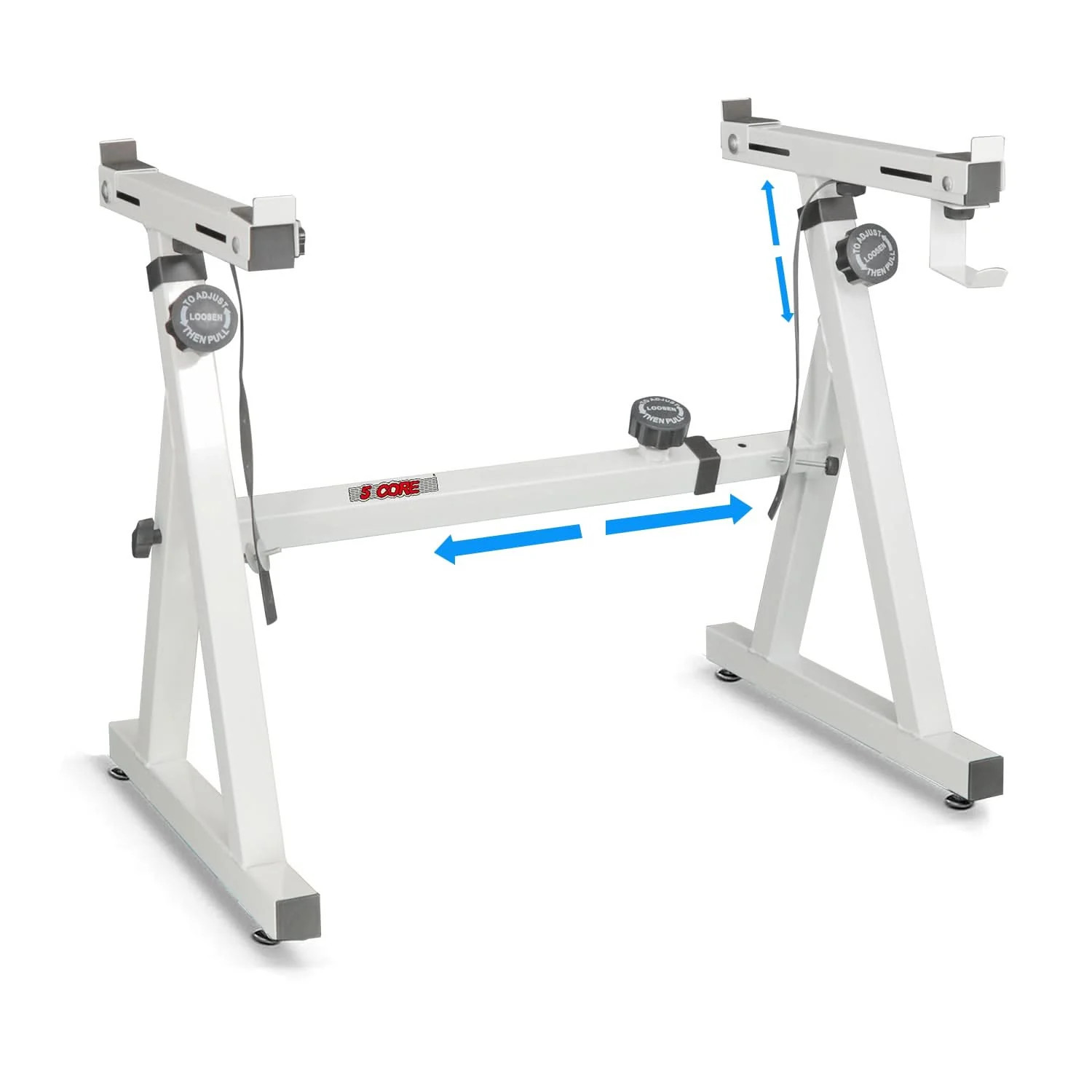 5 Core Keyboard Stand Z Shape Adjustable Heavy Duty Key Board Pianos Stands