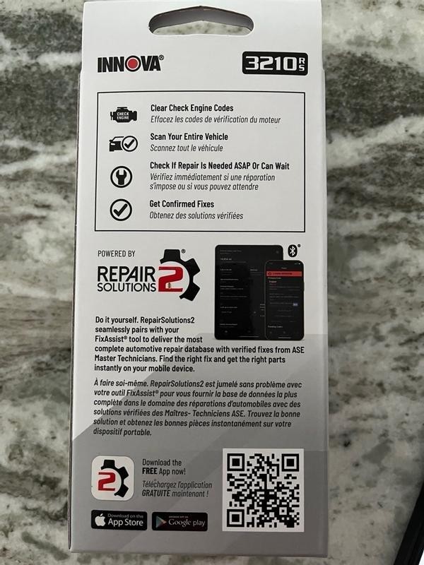 Innova OBD2 Bluetooth Code Reader Dongle Check Engine Diagnostic Tool 1996+