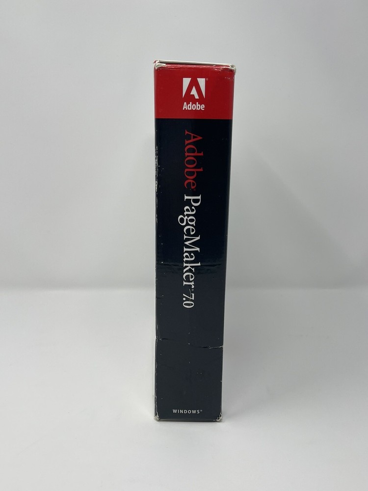 Adobe PageMaker 7.0 Plus for Macintosh Full Retail Version In Box