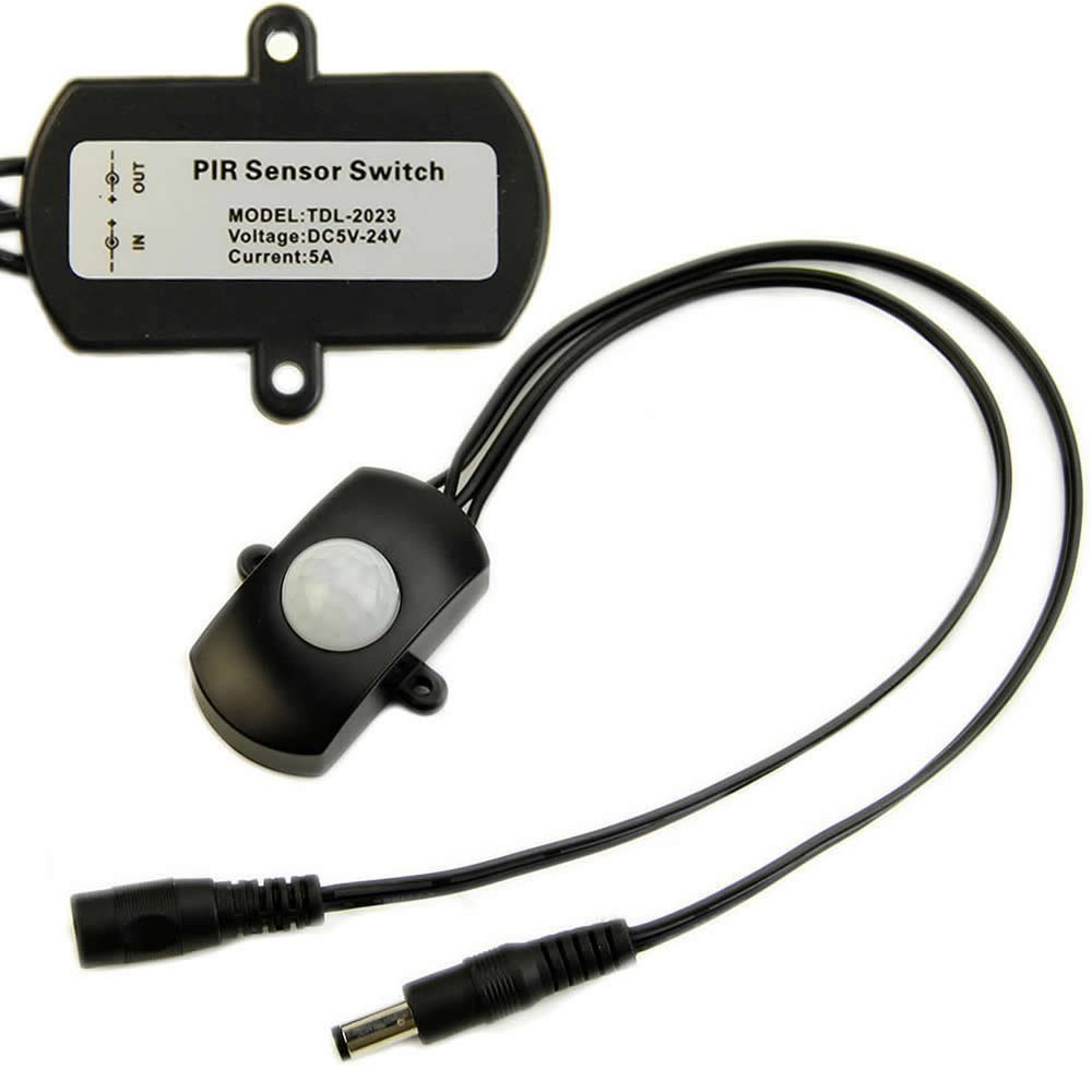 DC5-24V 5A LED Strip Automatic MINI PIR Infrared Motion Sensor Detector Switch L