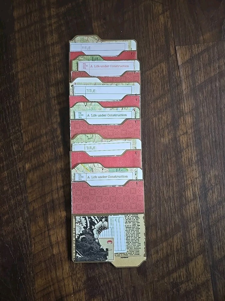 15 Piece Handmade Junk Journaling Ephemera Pack Folio Pocket Tags