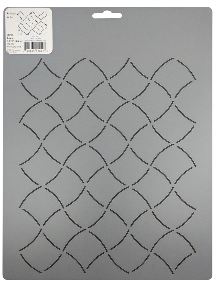 Quilting Stencils Wavy Grid Quilt Patterns Stipple Fishnet Background Template