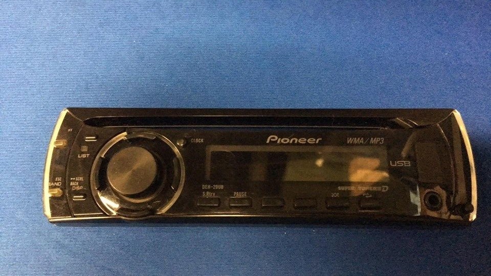 deh-20ub pioneer faceplate