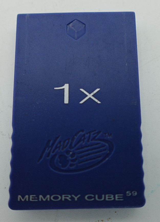 Mad Catz 1 X Memory Cube Card for GameCube  - Tested