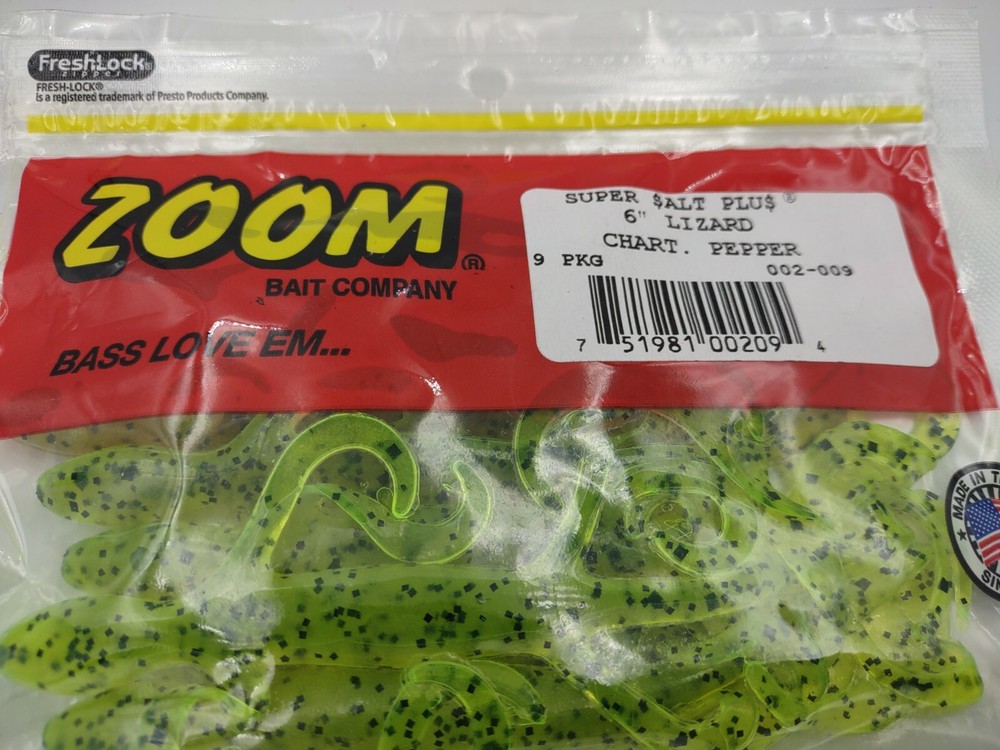 Zoom 6" Lizard 9pk