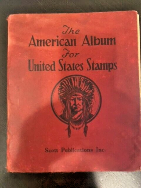 1935 The American Album For United States Stamps- Scott Stamp & Coin Co