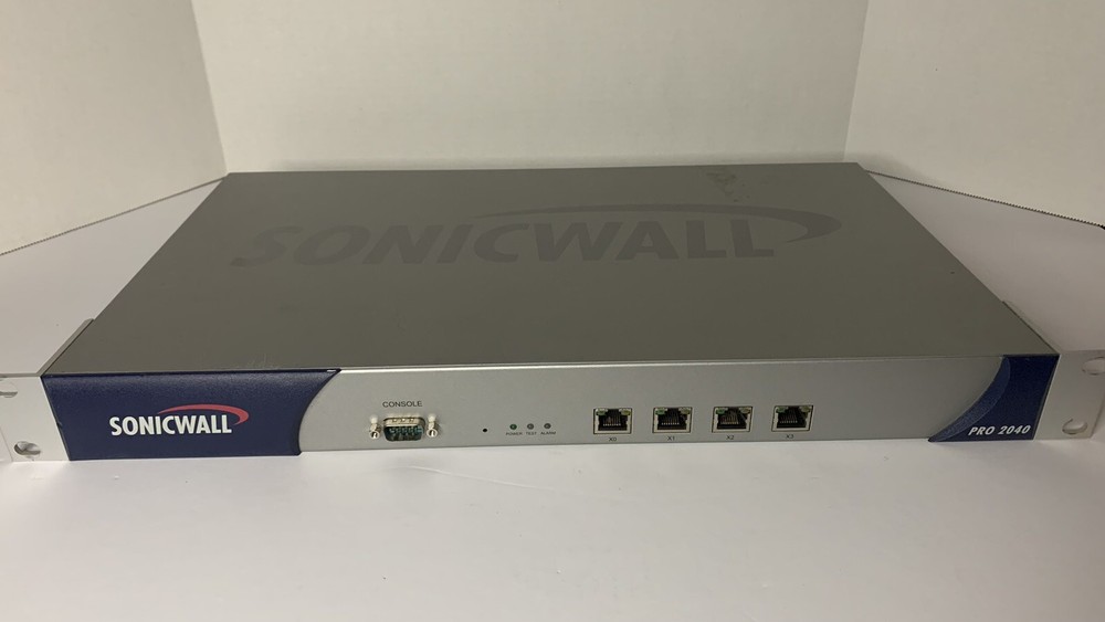 SonicWall PRO 2040 VPN Firewall Network Security Appliance - Untested