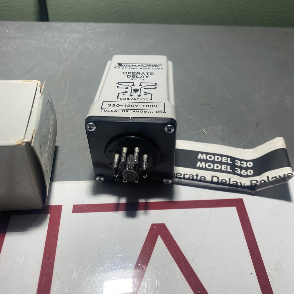 *NOS* Time Mark 330-120V-10 Operate Delay Timer