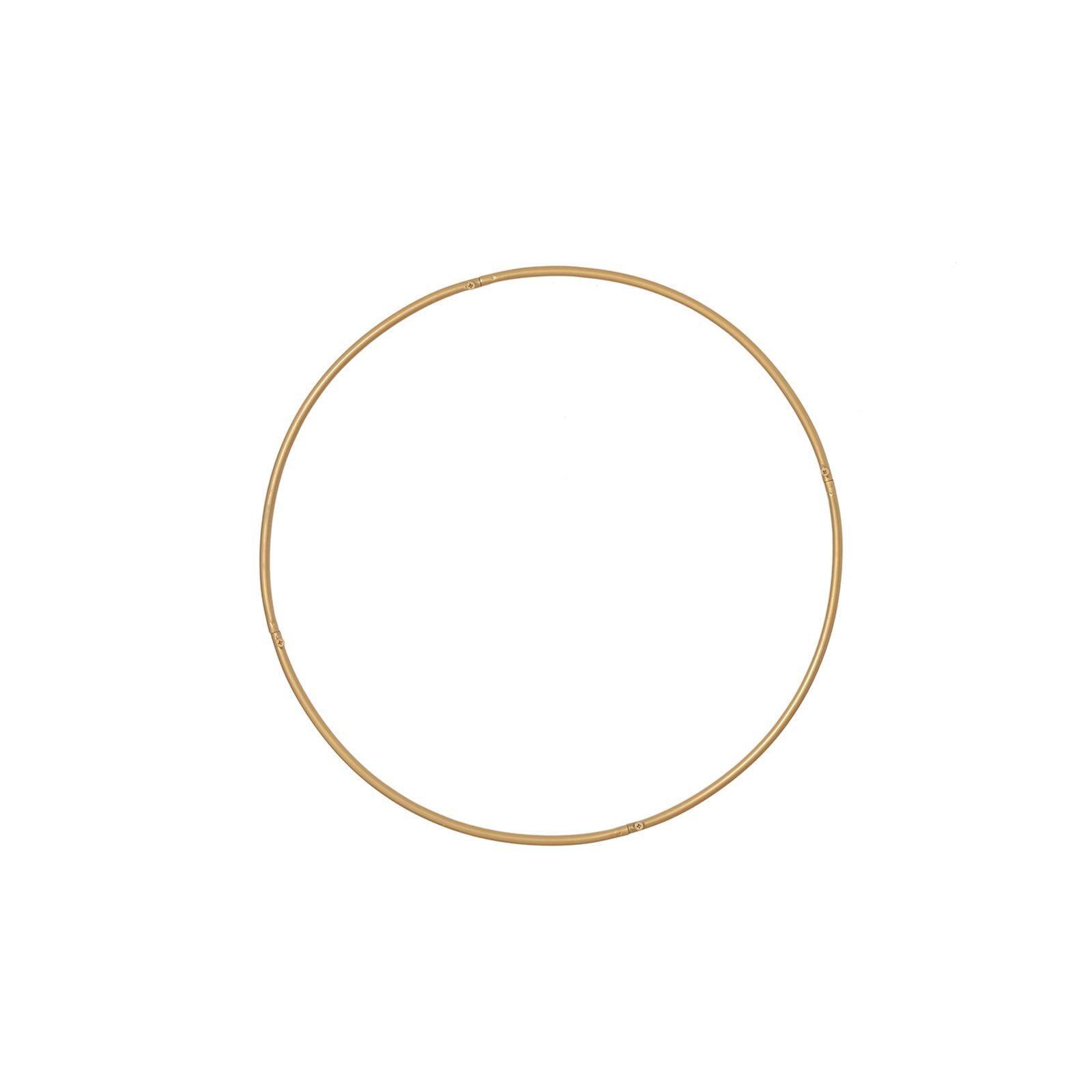 28-Inch wide Gold Metal Round Hoop Hanging Wreath Ring Wedding Party Decorations