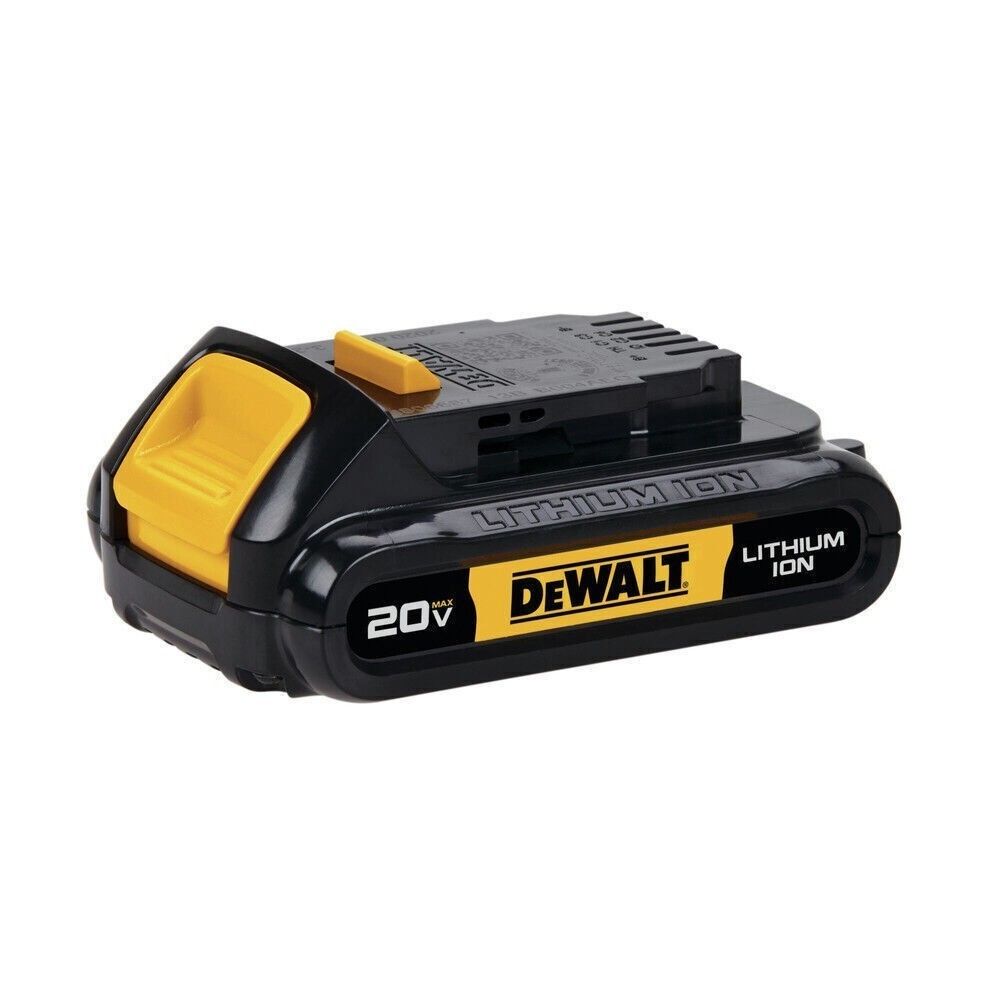 DEWALT 20V MAX Cordless Combo Kit – Compact Drill + Impact Driver, Storage Bag