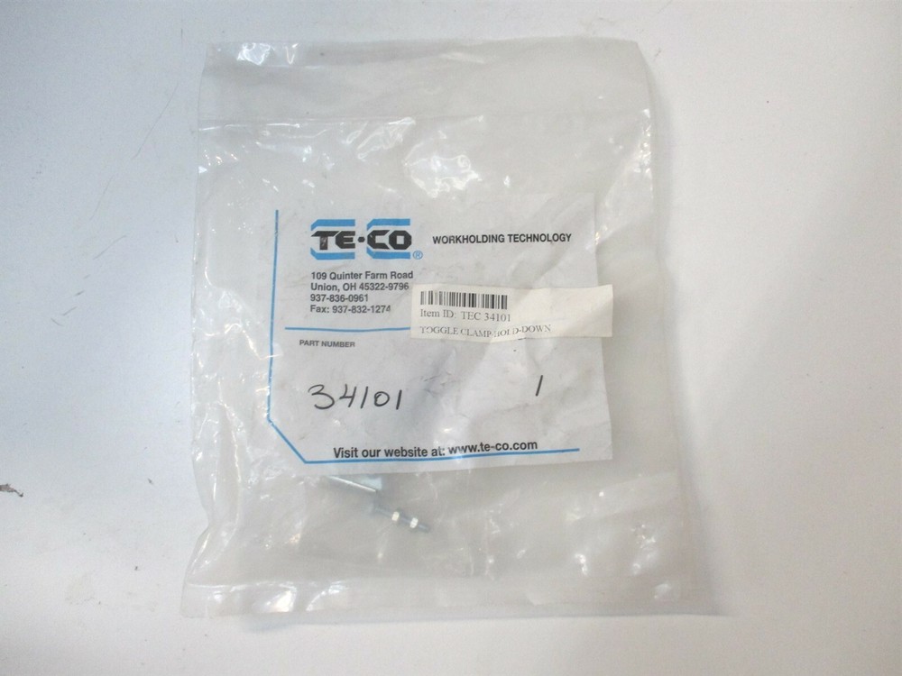 TE-CO (34101) HH Fixed Horizontal Handle Toggle Clamp