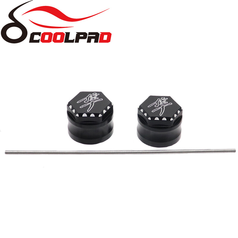 For SUZUKI HAYABUSA GSX1300R 1999-2020 Rear Axle Cap Cover 3D Hex Ball Cut Mount