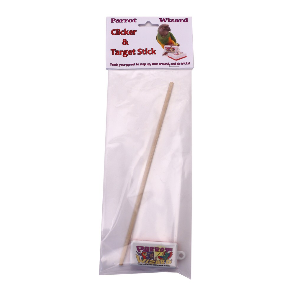 Parrot Wizard Clicker and Target Stick for Parrot Training