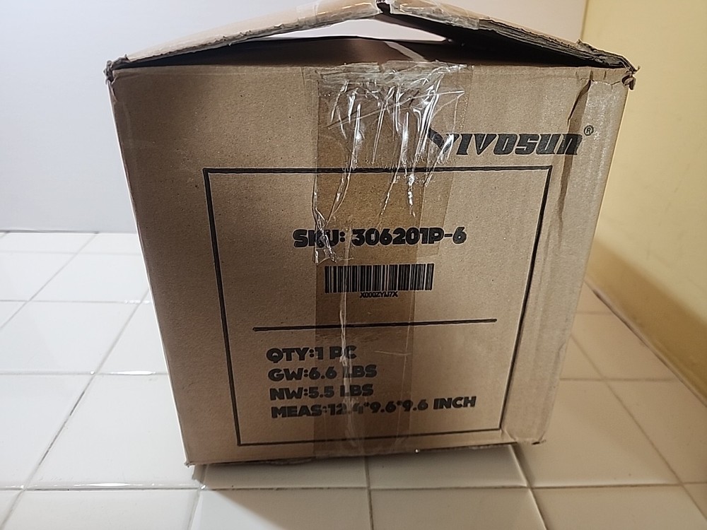 Vivosun 6" 390 CFM Inline Duct Fan W/ Variable Speed Controller 306201P-6