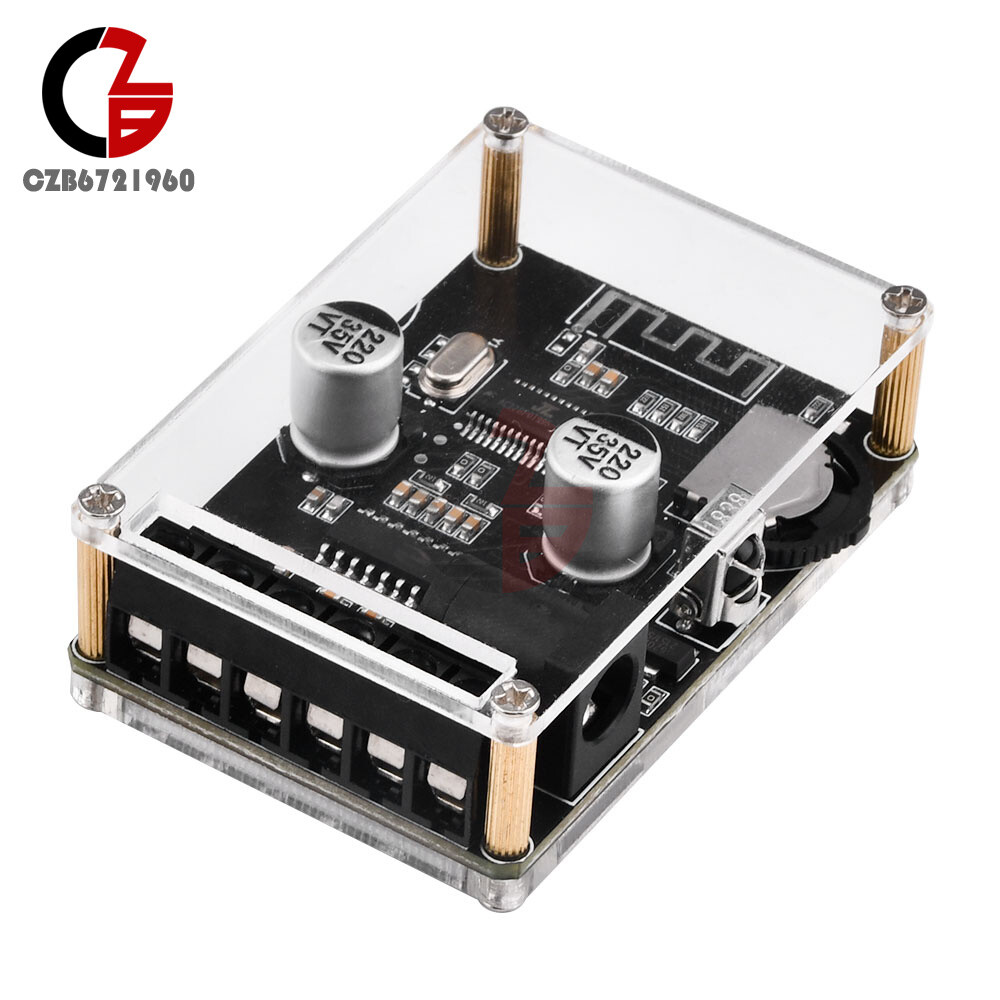 40W Stereo For Bluetooth Power Amplifier Board DC 5-24V Digital Amplifier Module