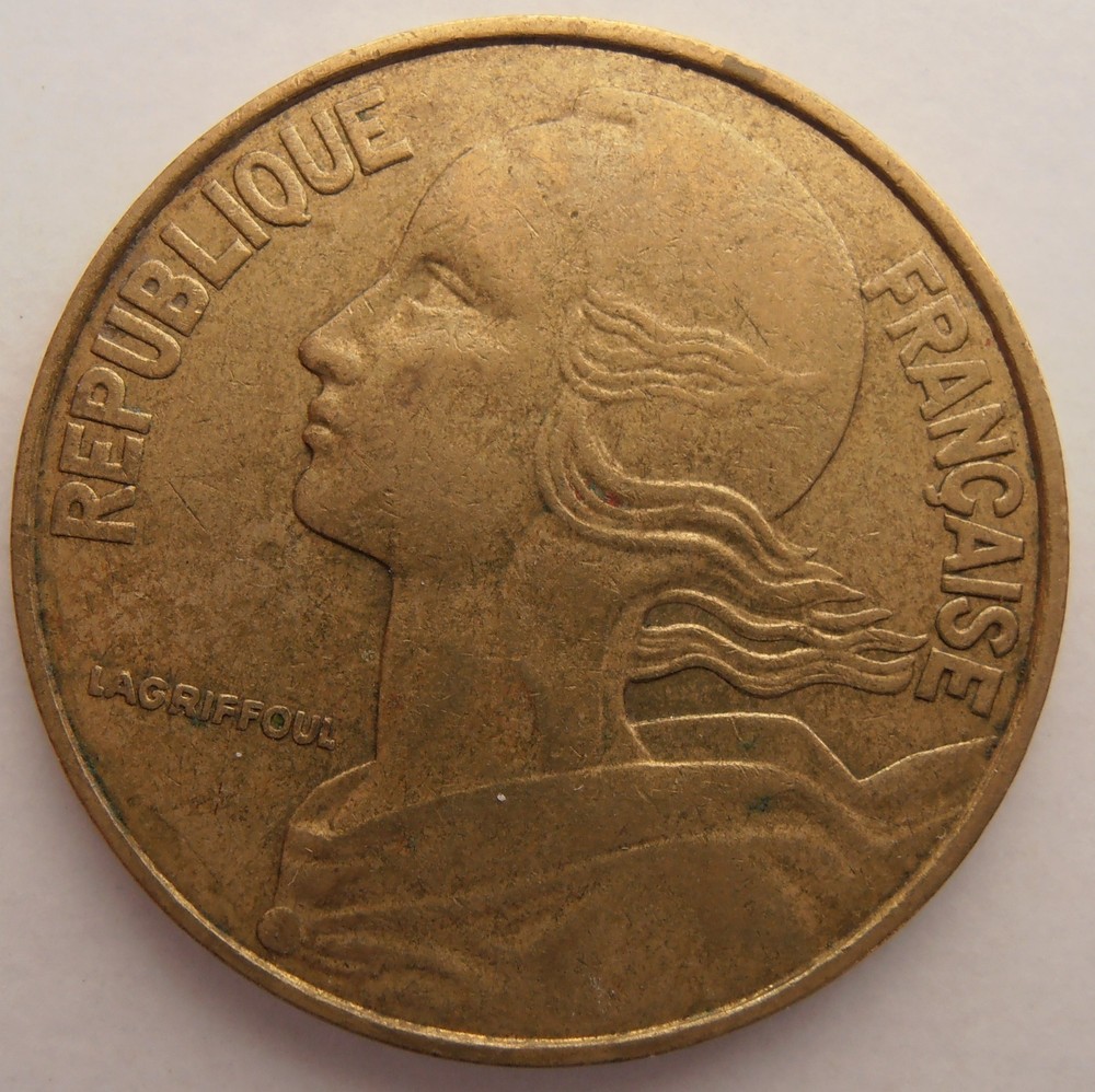 FRANCE 20 CENTIMES 1978
