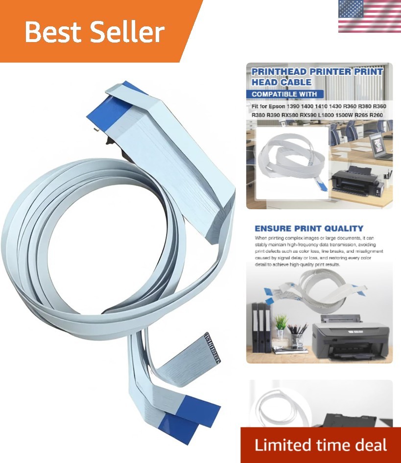 Epson-Compatible Print Head Cable – Ensures Quality & Performance Restoration