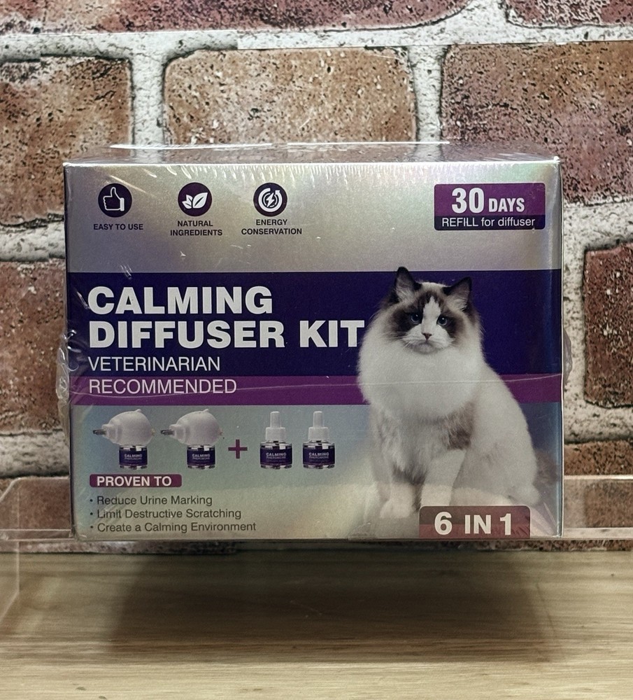 Cat Calming Pheromone Plug In Diffuser Kit Effectively Relieve Anxiety Stress