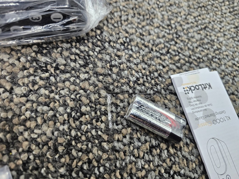 Codelock KL1000 KitLock Black Classic Keypad Lock For Locker & Cabinets