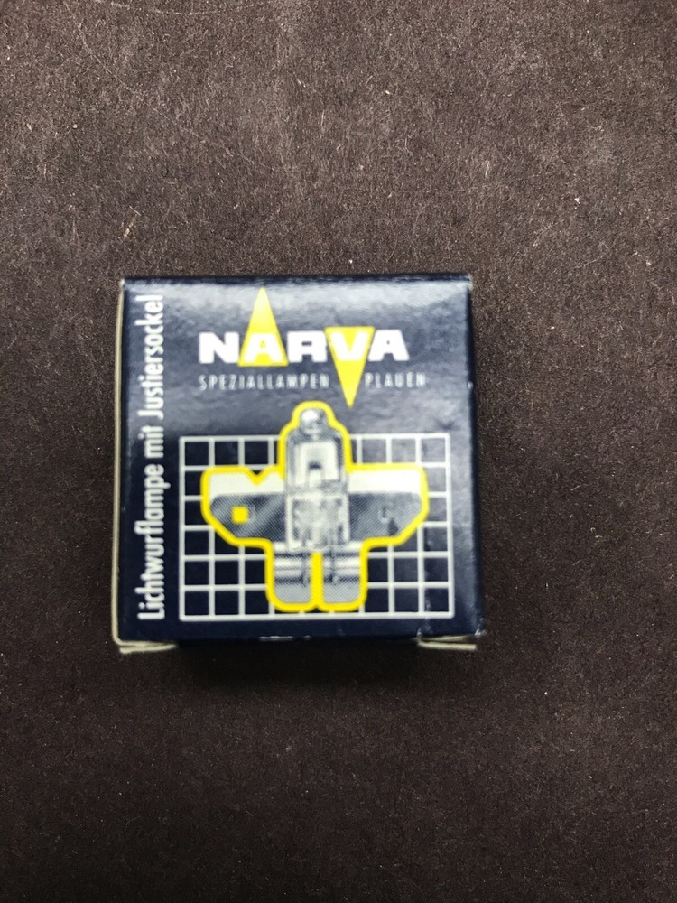 NARVA HLWS5 6V Pre Centered Clear Replacement Microscope 20W Bulb #55133