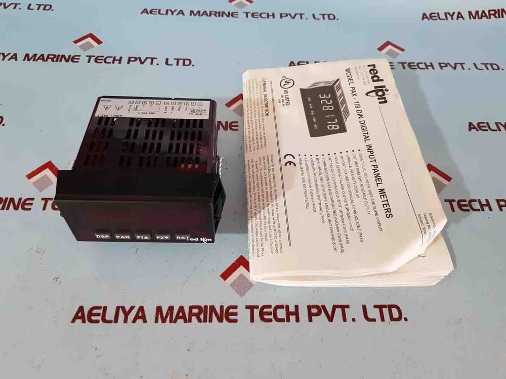 Red lion paxi0010 digital input panel meters