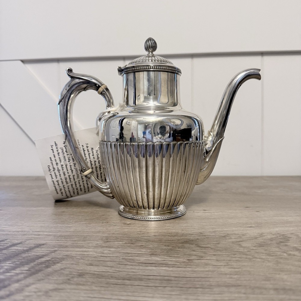 Gorham Coffee/Tea Pot EP Silver Soldered 2 3/4 Pint 0990