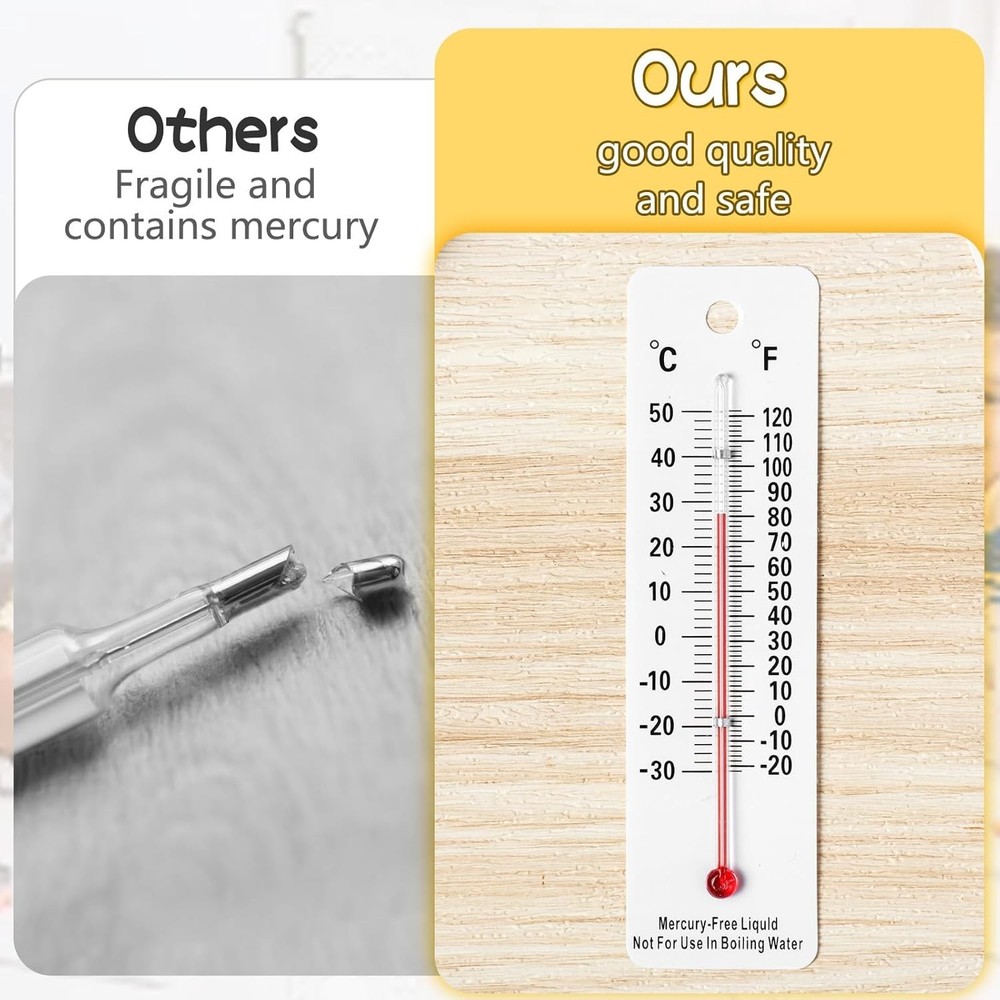Comprehensive 10 Pc Thermometer Set - Perfect for Teaching Temperature Concepts